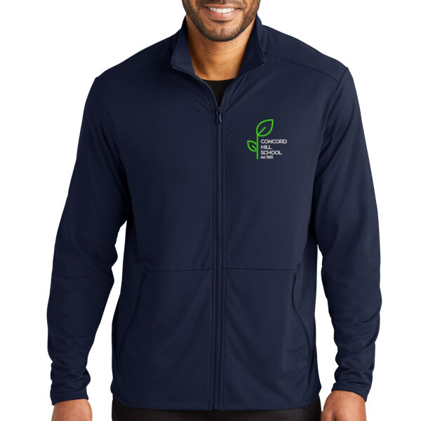 Port Authority Accord Stretch Fleece Full-Zip - Embroidered Logo Thumbnail