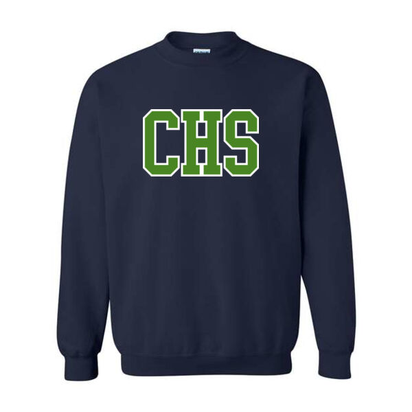 Gildan - Heavy Blend Crewneck Sweatshirt - Applique Logo Thumbnail