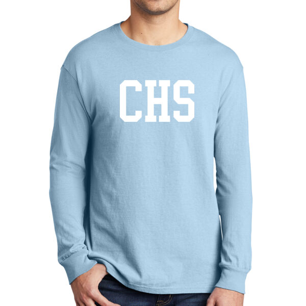 Port & Company Beach Wash Garment-Dyed Long Sleeve - Printed Logo Thumbnail